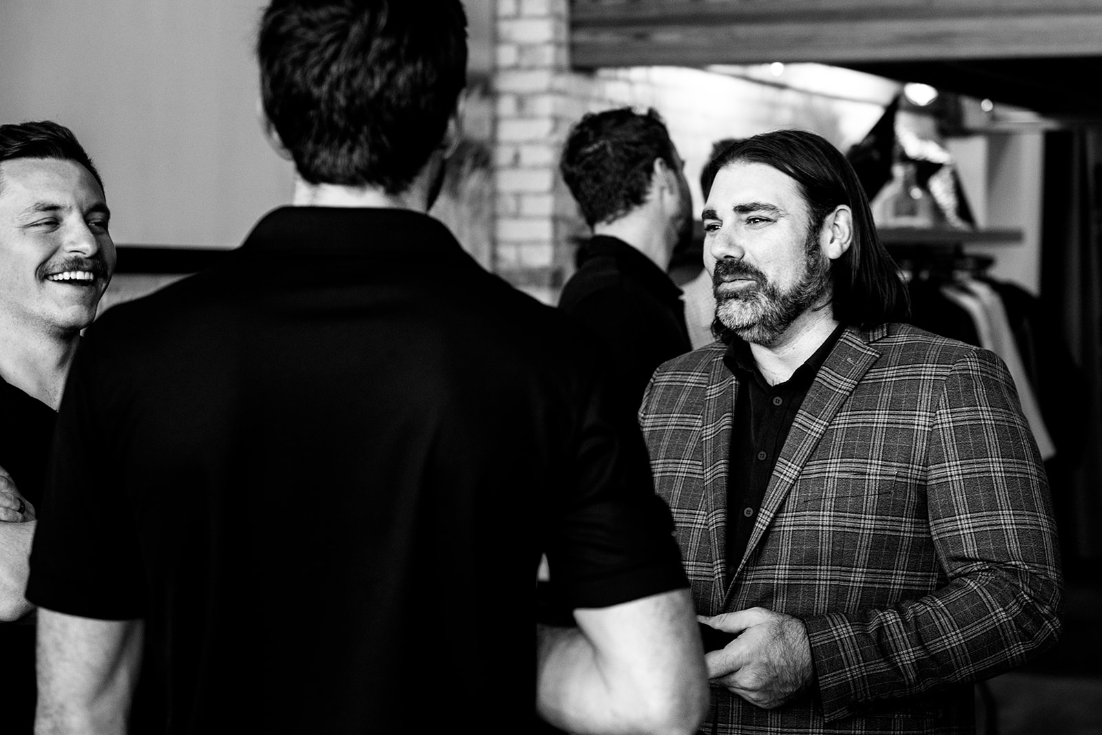 Josh Beechraft speaking live at an event